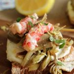 Bruschetta saporita ai carciofi